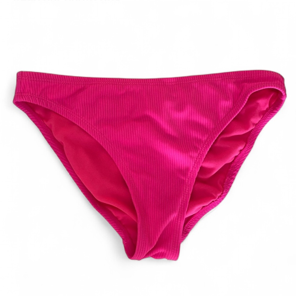 CALIFORNIA WAVES HOT PINK BIKINI BOTTOM SIZE SMALL BEACH POOL SWIM TRAVEL RESORT